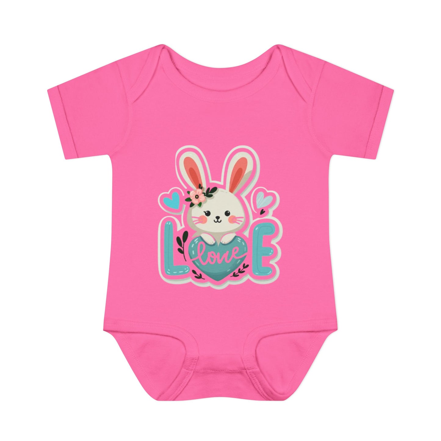 Bunny Love Infant Bodysuit Unisex