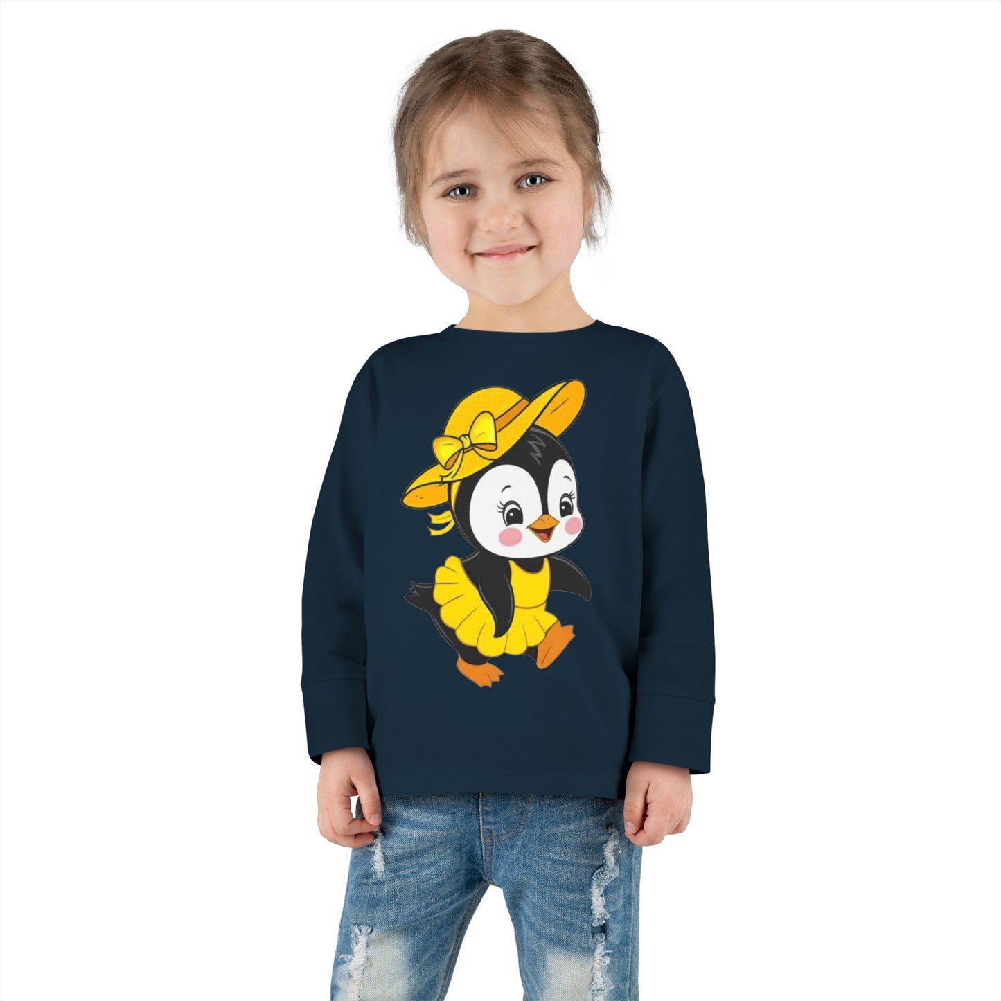 Penguin Toddler Long Sleeve Tee Unisex