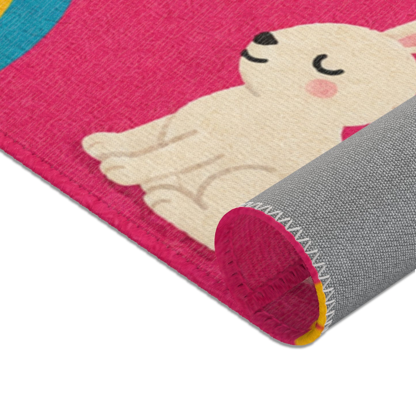 Kids' Colorful Safari Area Rug