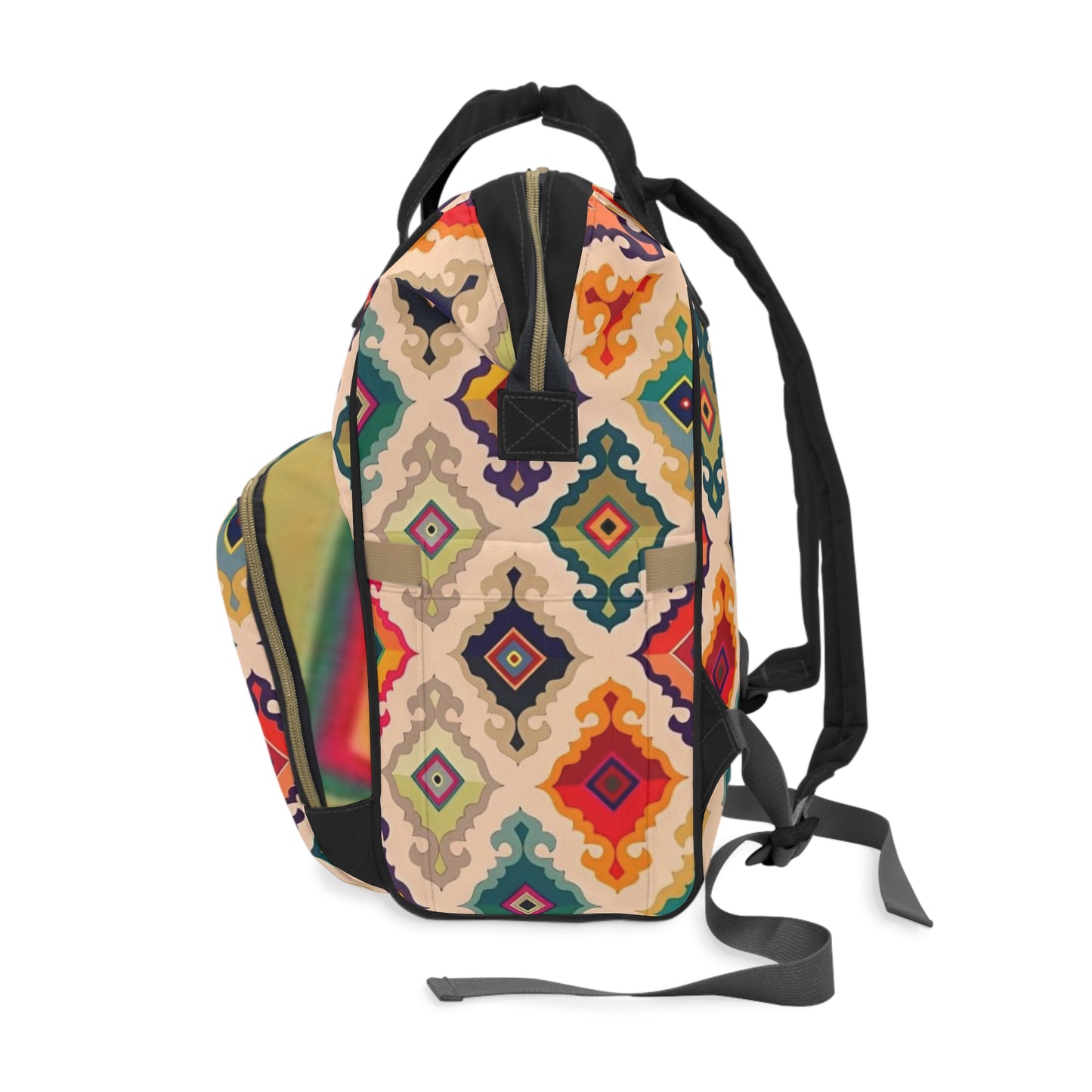 Colorful Multifunctional Diaper Backpack / Travel Bag