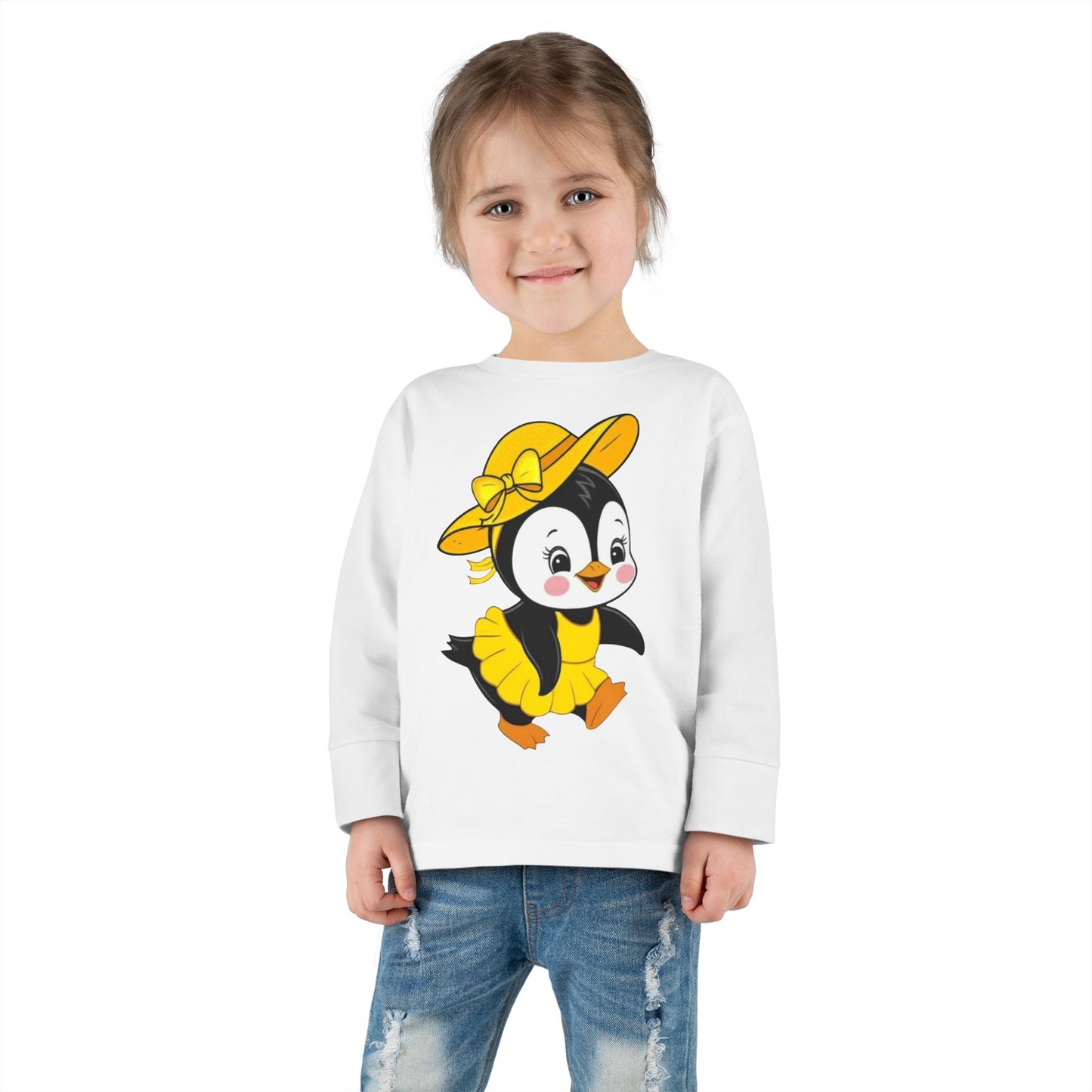 Penguin Toddler Long Sleeve Tee Unisex