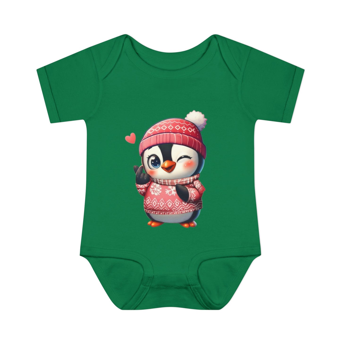 Penguin Baby Bodysuit Unisex