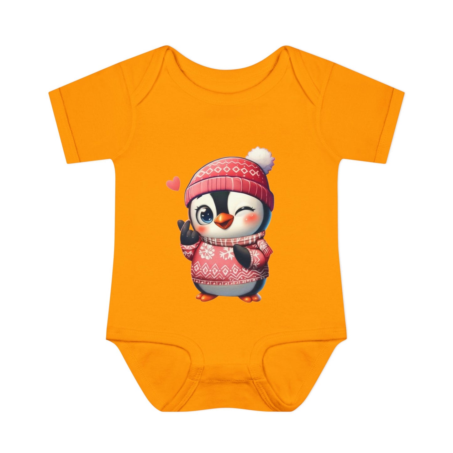 Penguin Baby Bodysuit Unisex