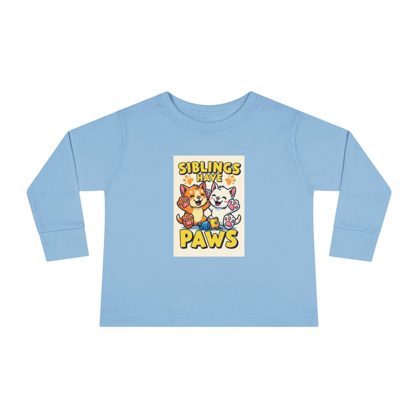 Toddler Long Sleeve Paw Tee Unisex