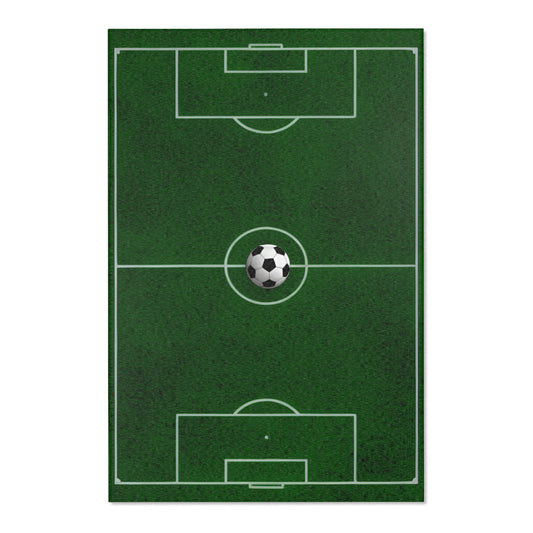 Premium Soccer Field Area Rug