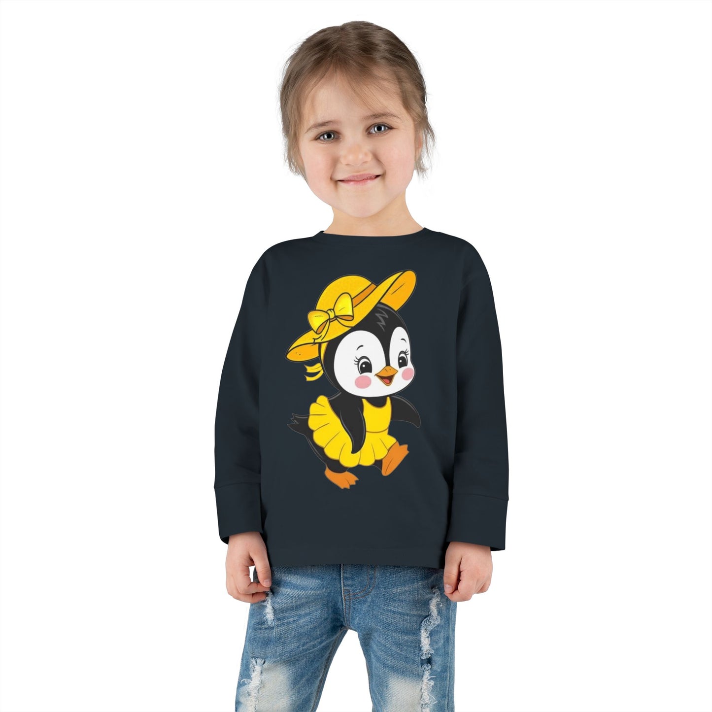 Penguin Toddler Long Sleeve Tee Unisex
