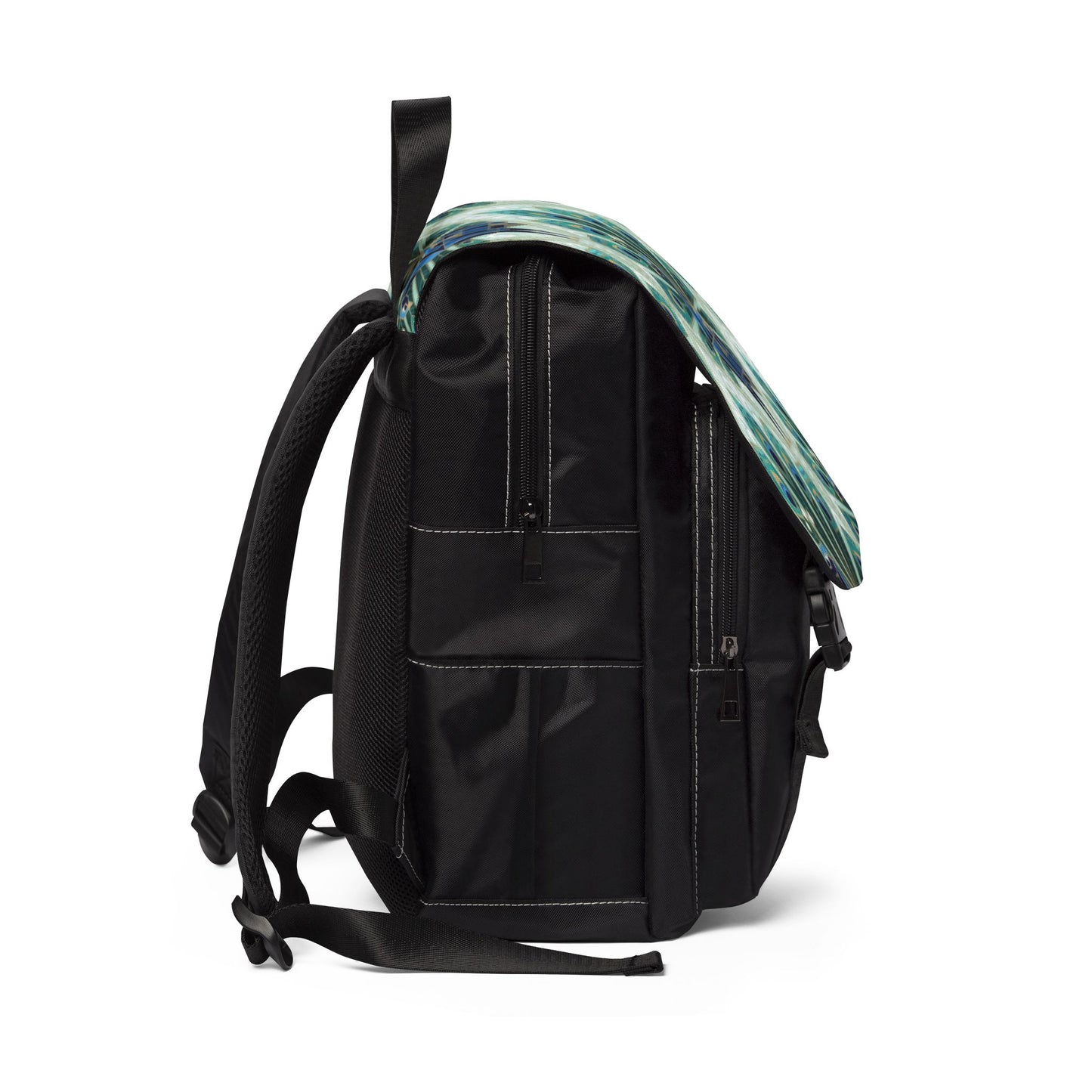 Colorful Peacock Shoulder Backpack