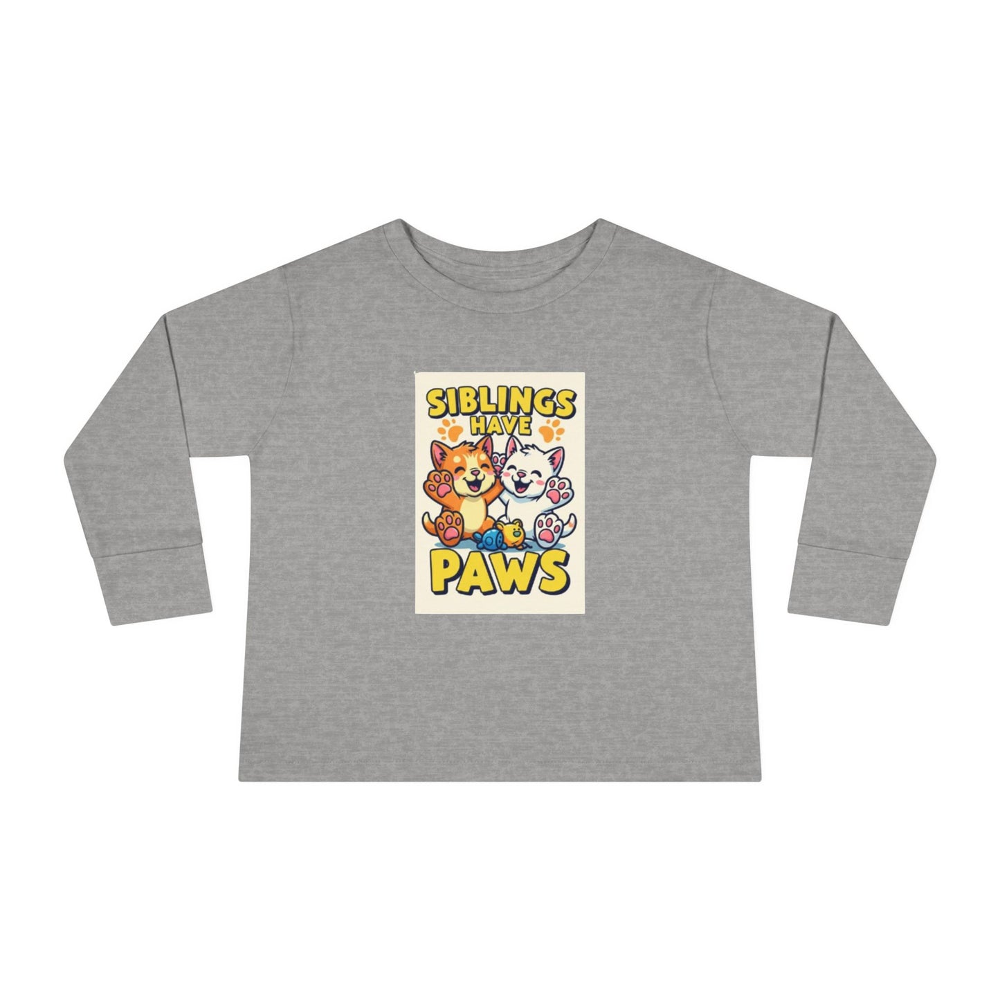 Toddler Long Sleeve Paw Tee Unisex