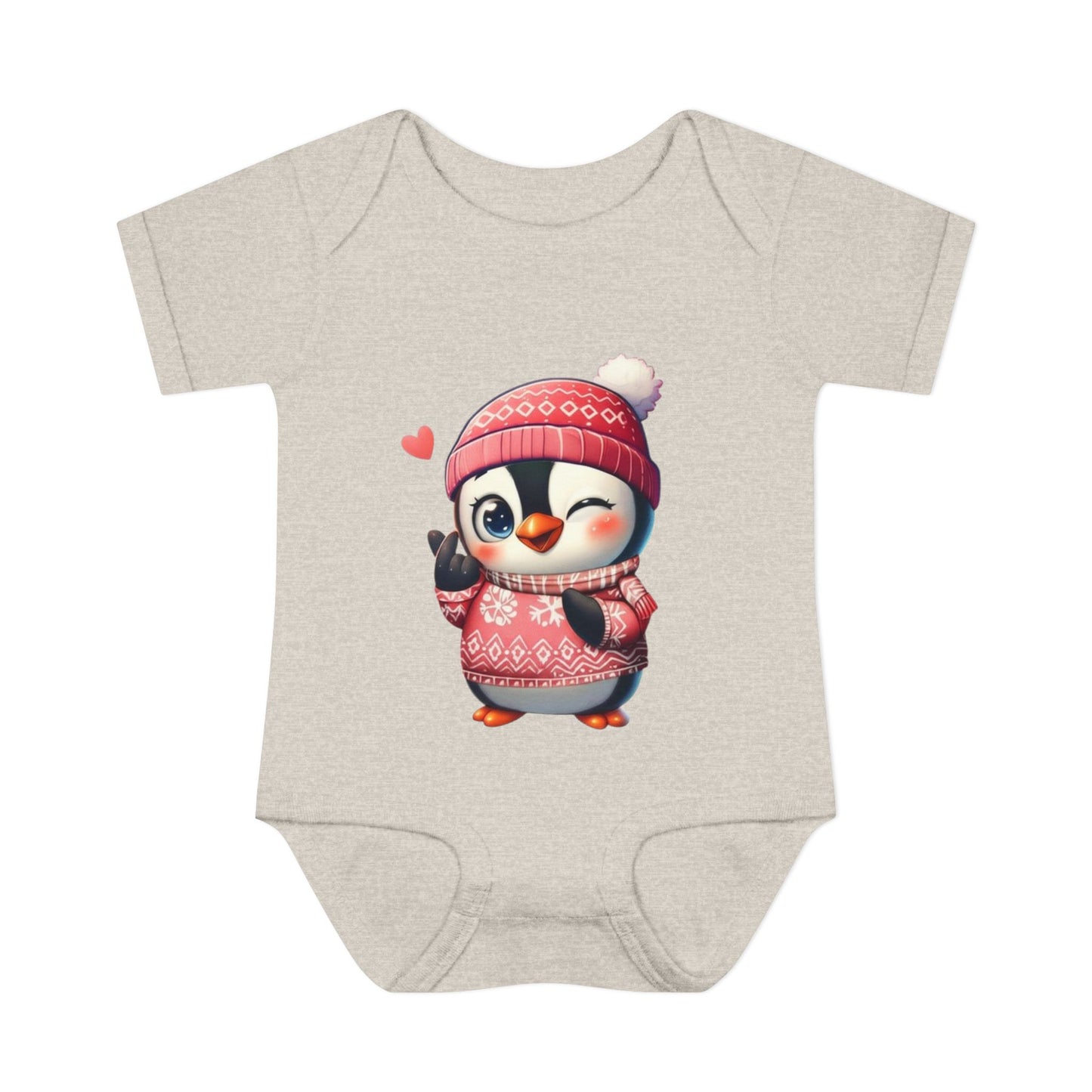 Penguin Baby Bodysuit Unisex
