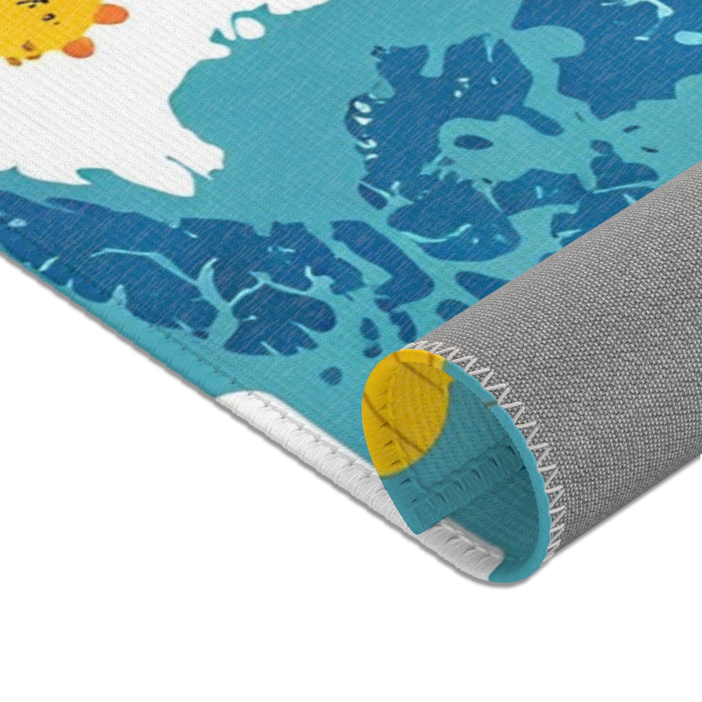 Colorful World Map  Rug