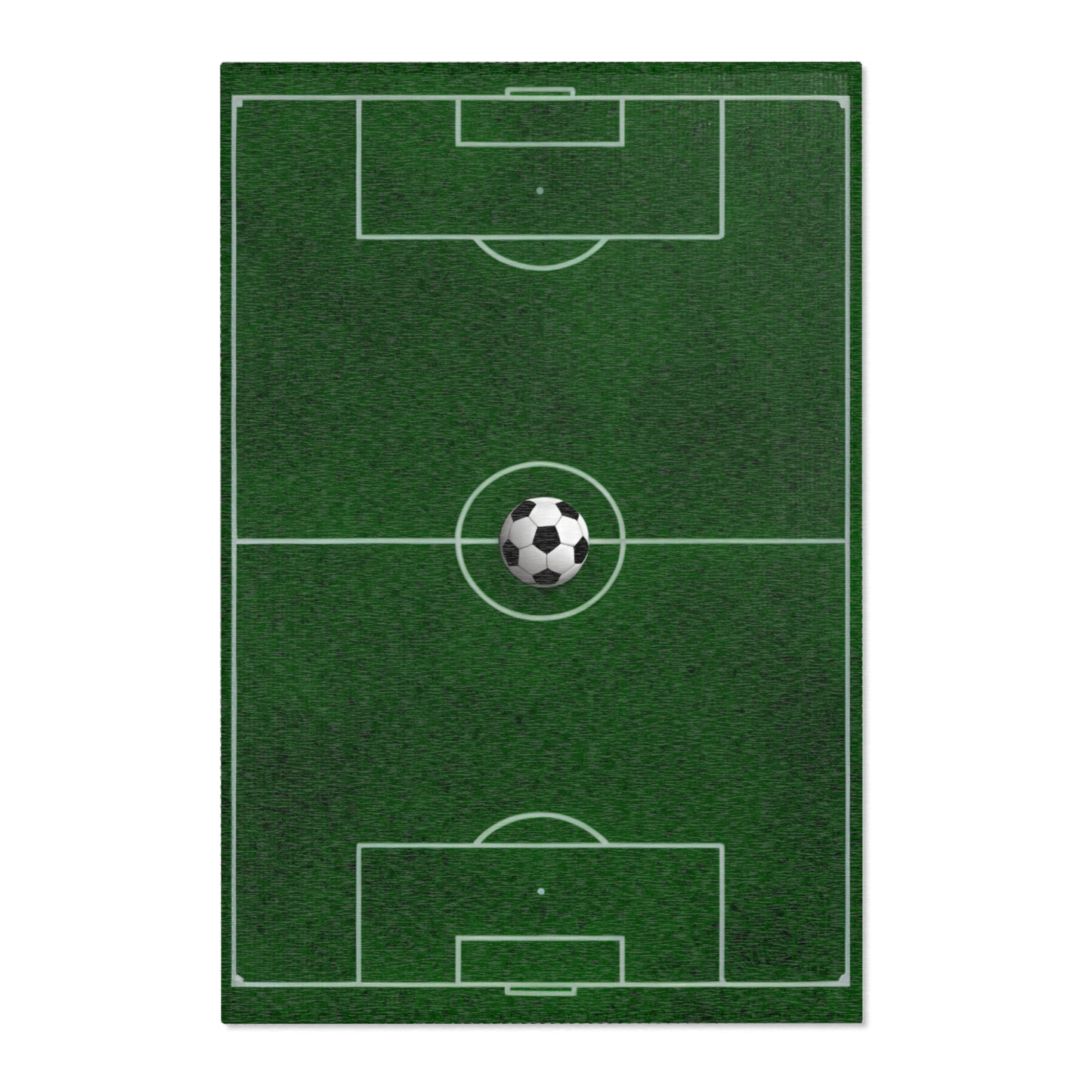 Soccer Field Area Rug