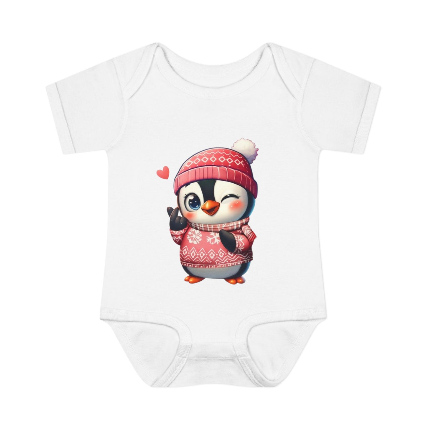 Penguin Baby Bodysuit Unisex