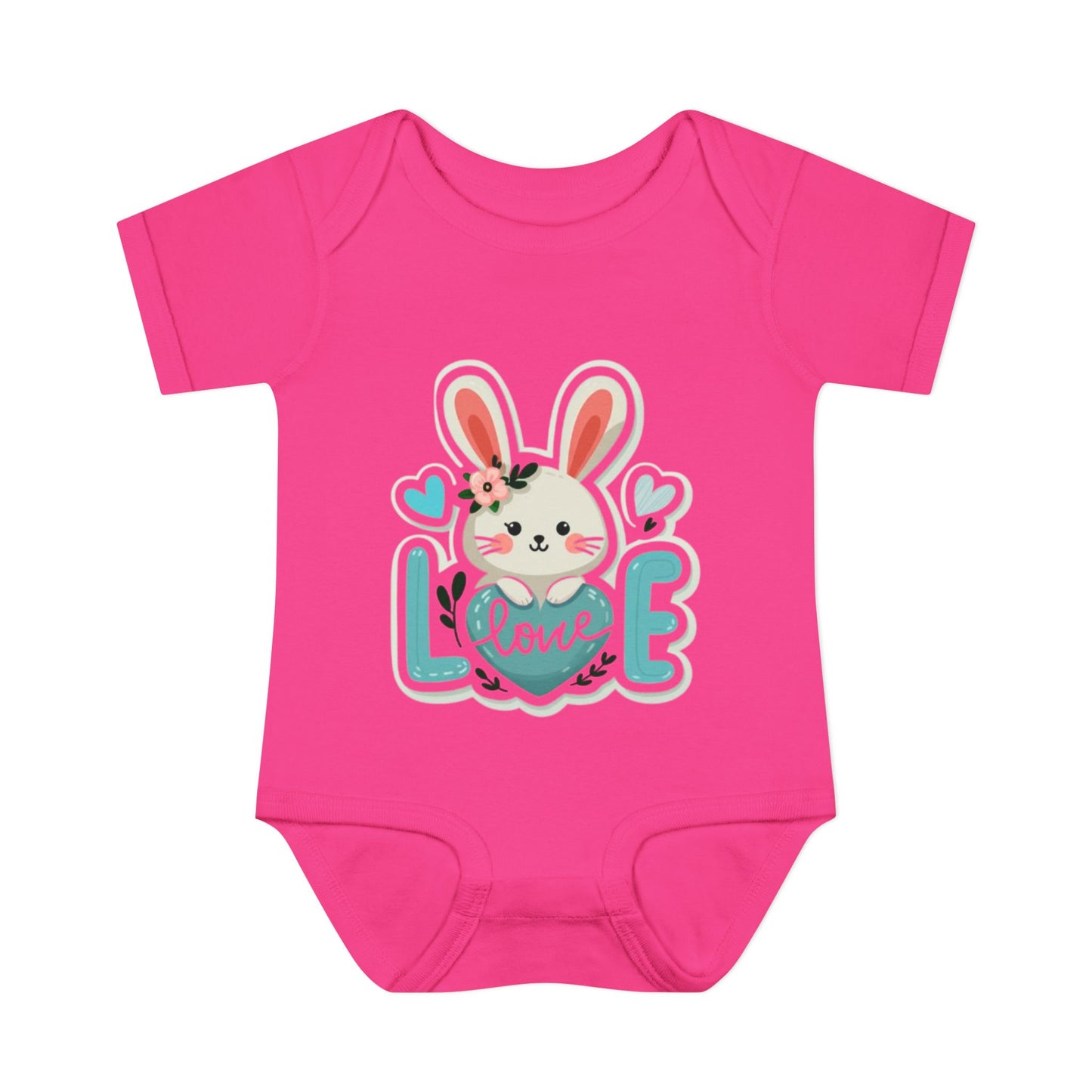 Bunny Love Infant Bodysuit Unisex