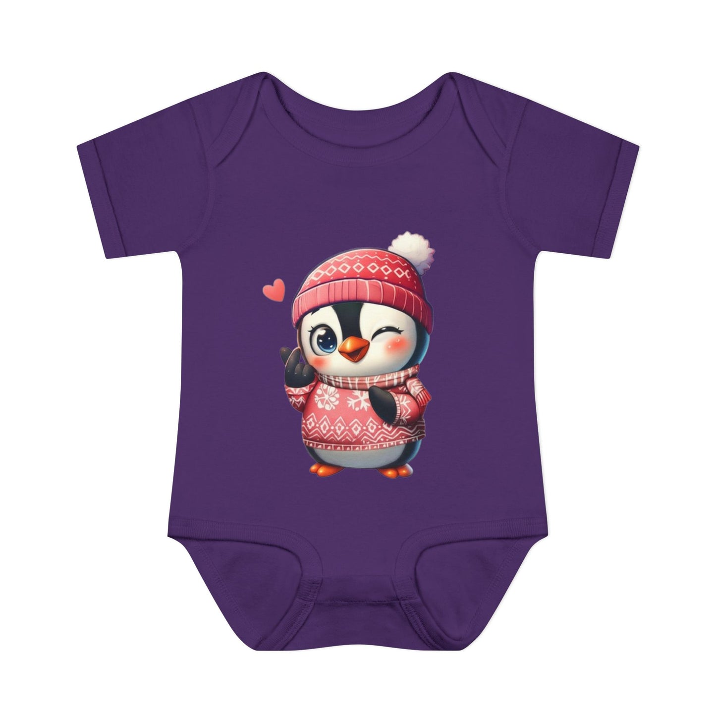 Penguin Baby Bodysuit Unisex