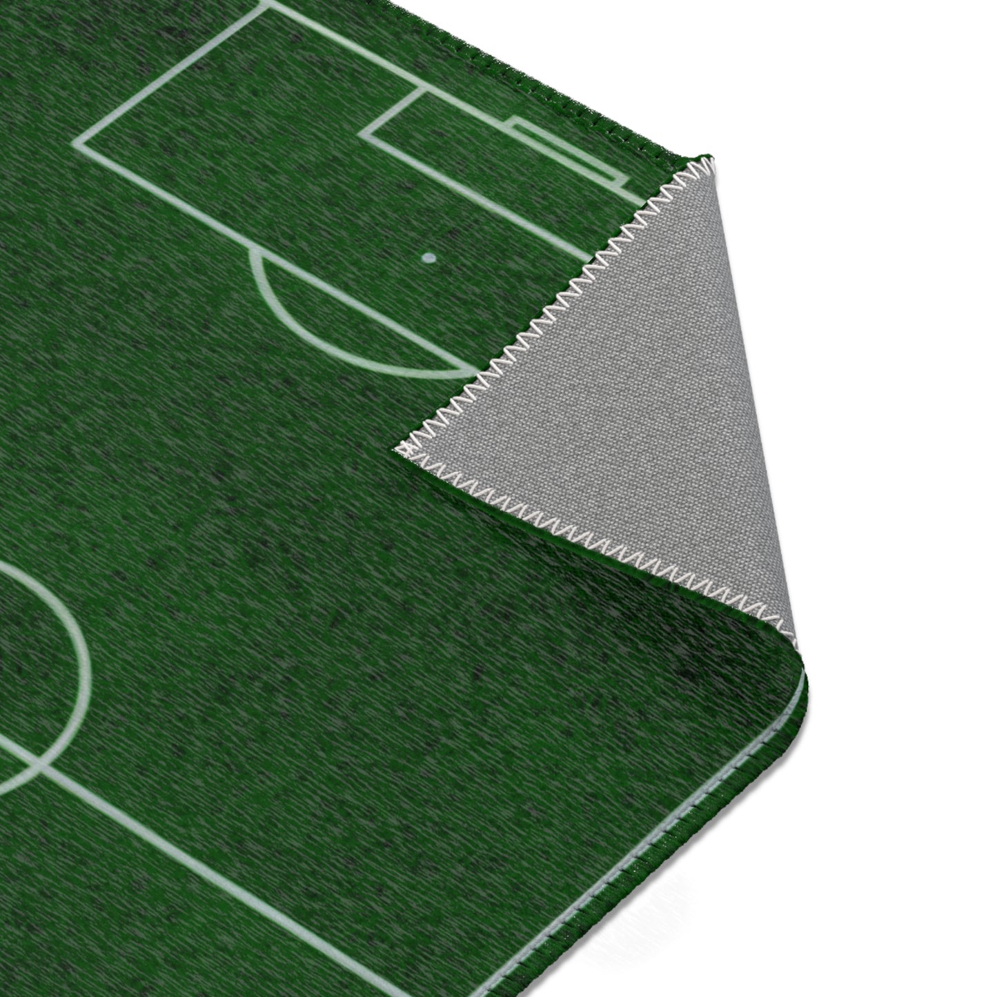 Soccer Field Area Rug
