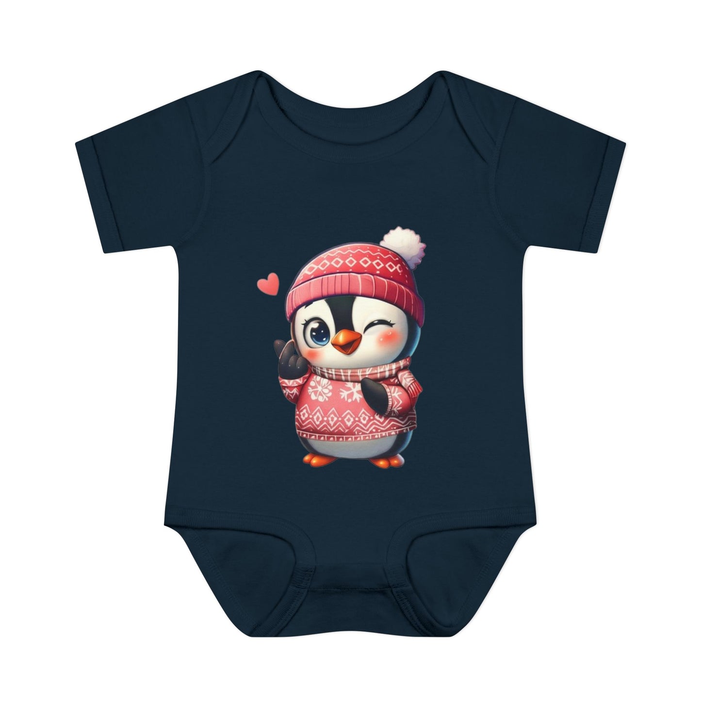 Penguin Baby Bodysuit Unisex