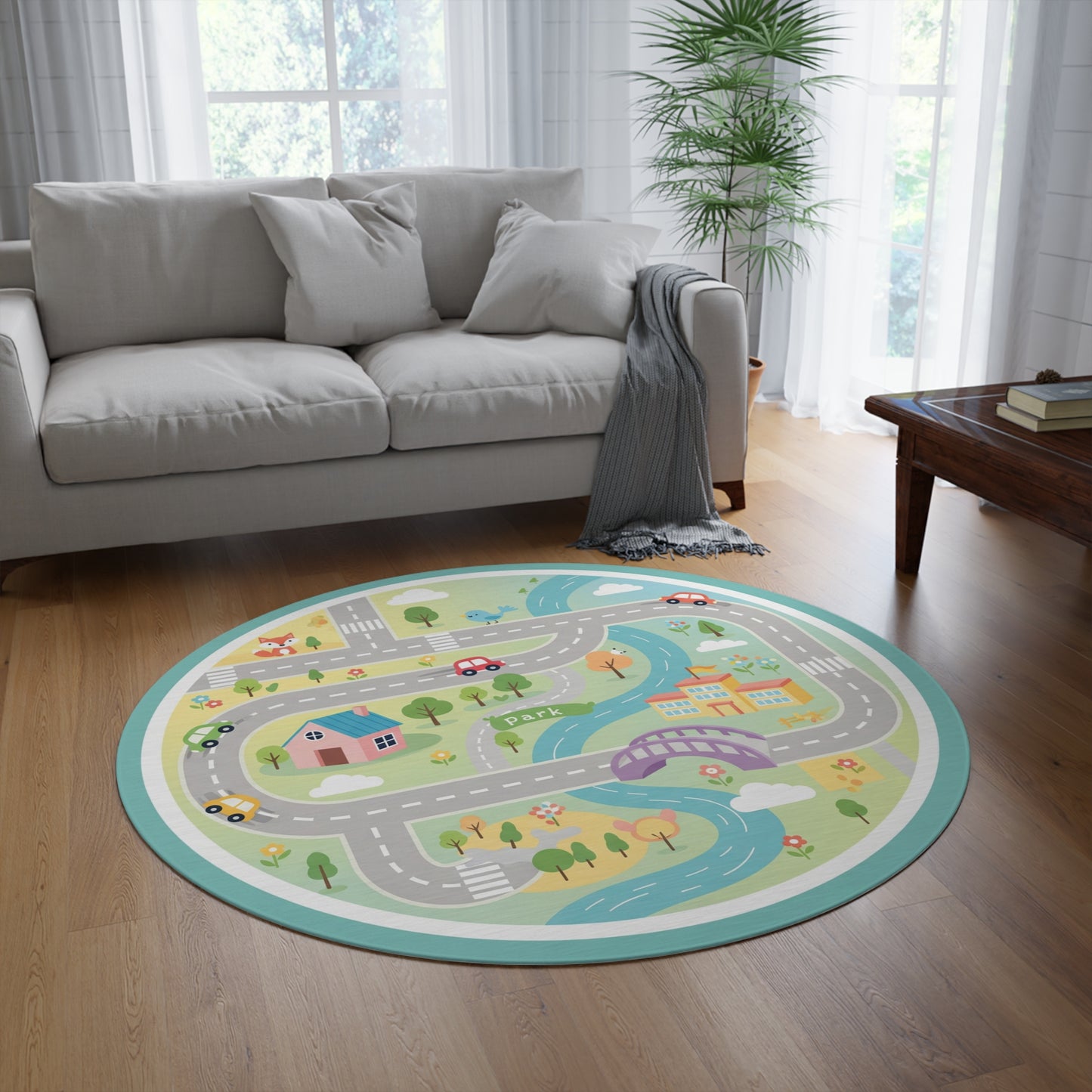 Kids Room Round Rug